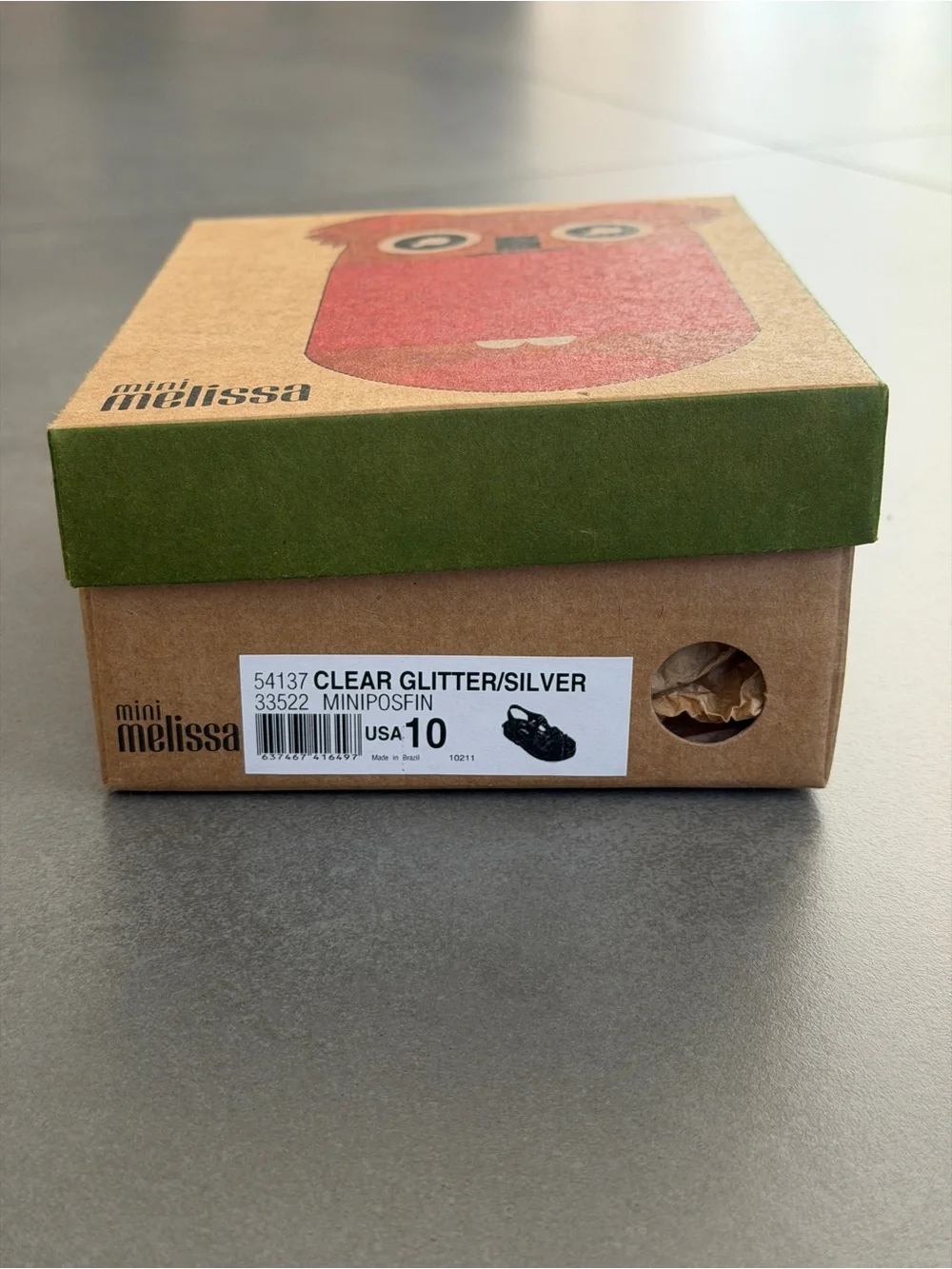 Mini Melissa sparkling clear